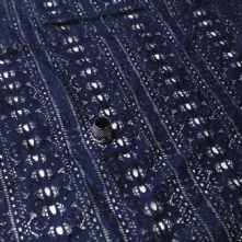 Navy Swiss Lace Fabric 150cm Wide